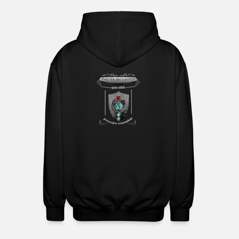 maxime peccantes - Veste à capuche unisexe - noir