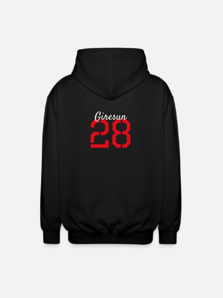 Giresun 28 Turkey - Unisex Hooded Jacket - black