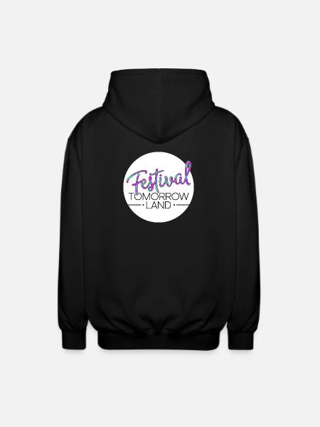 Tomorrowland Festival - Veste à capuche unisexe - noir