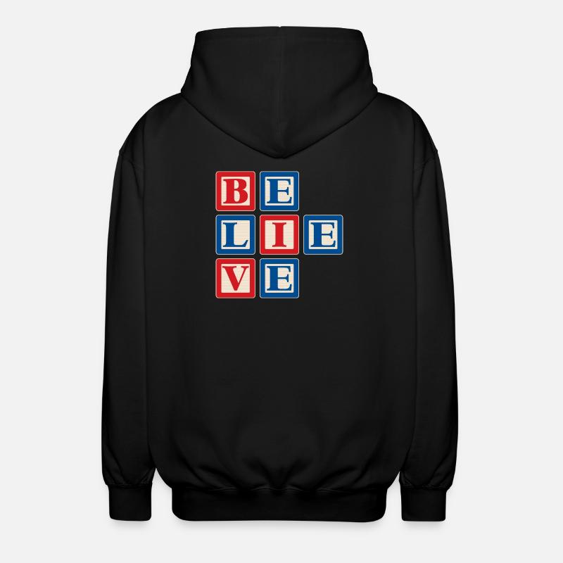 Croire 2 - Veste à capuche unisexe - noir