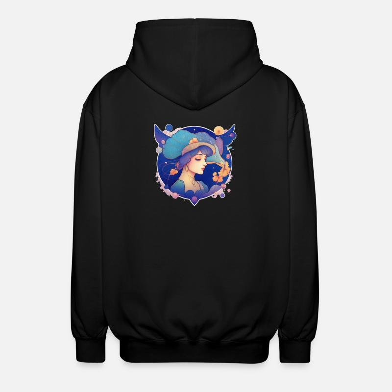 Dame - Unisex Kapuzenjacke - Schwarz