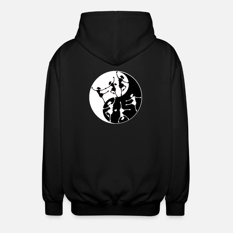 Danse Classique Yin Yang - Veste à capuche unisexe - noir