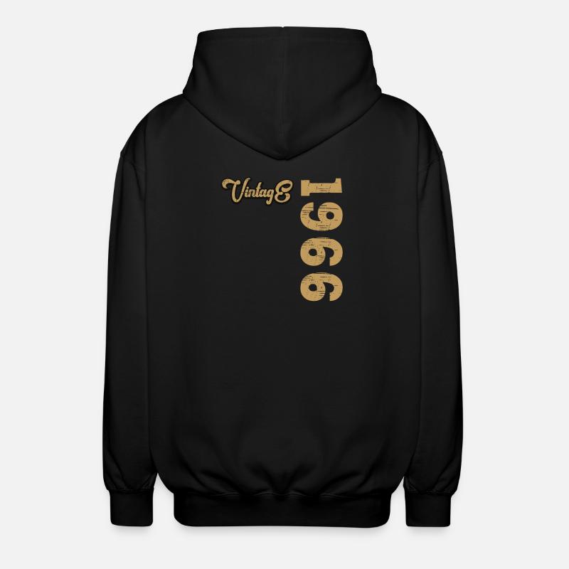 Millésime 1966 - Veste à capuche unisexe - noir