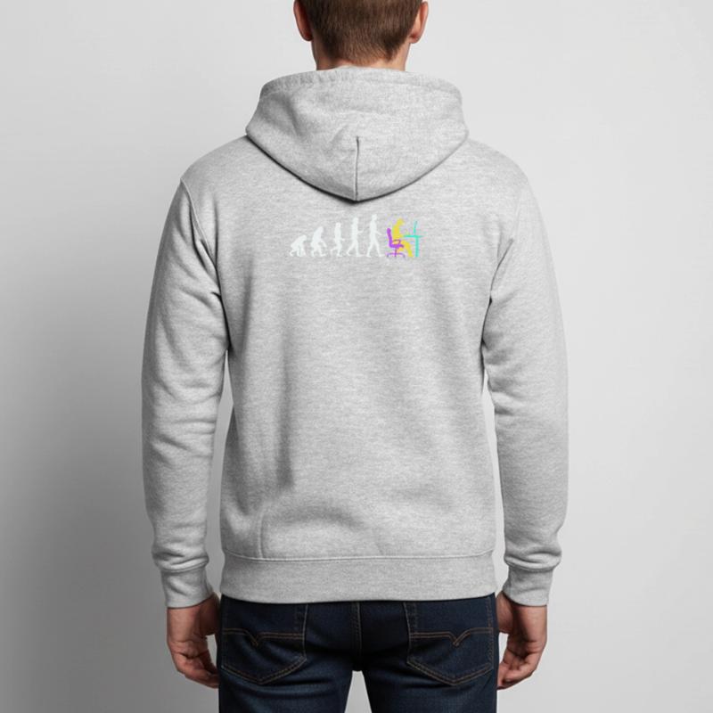 Developer Evolution Computerfreak Open Source Unisex Kapuzenjacke