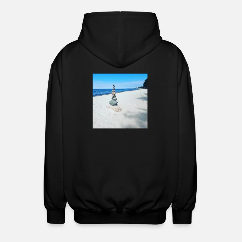 JensJensen - Unisex Kapuzenjacke - Schwarz