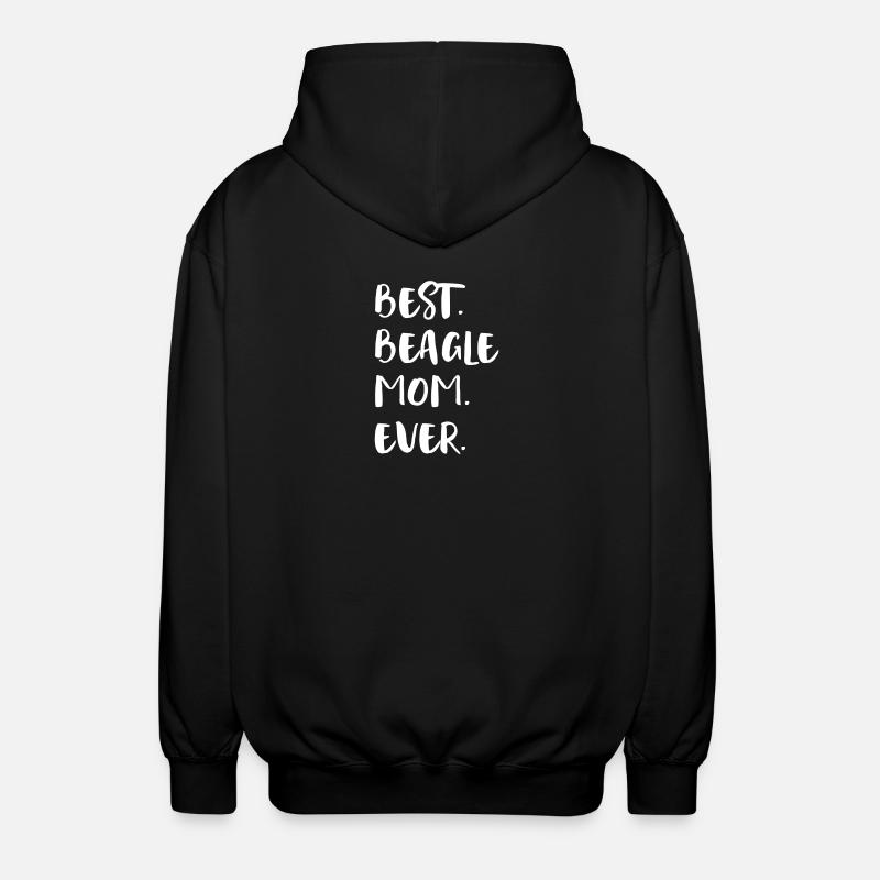 Beagle - Unisex Hooded Jacket - black
