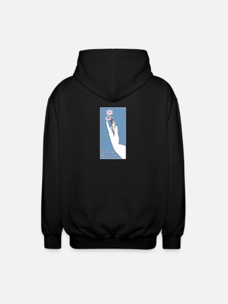 Tu es belle - Veste à capuche unisexe - noir