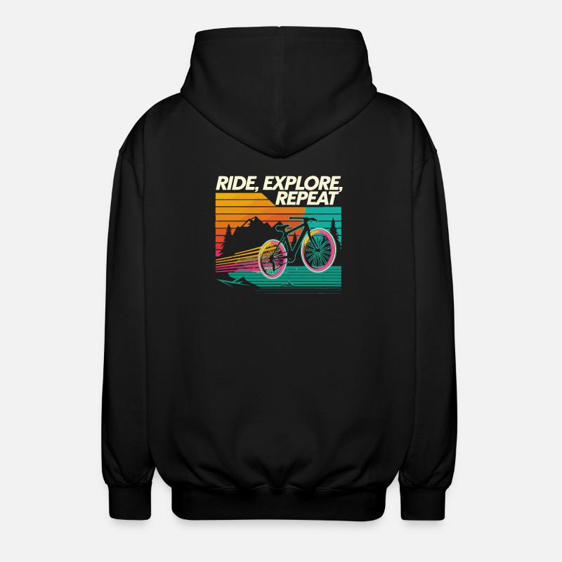 Balade Explorer Répéter l’aventure - Veste à capuche unisexe - noir