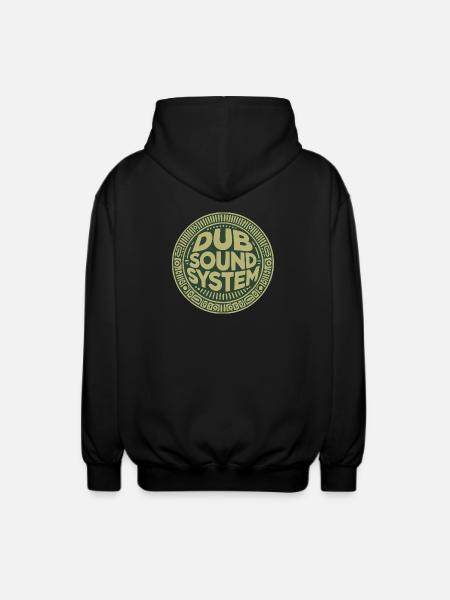 dub sound system - Veste à capuche unisexe - noir