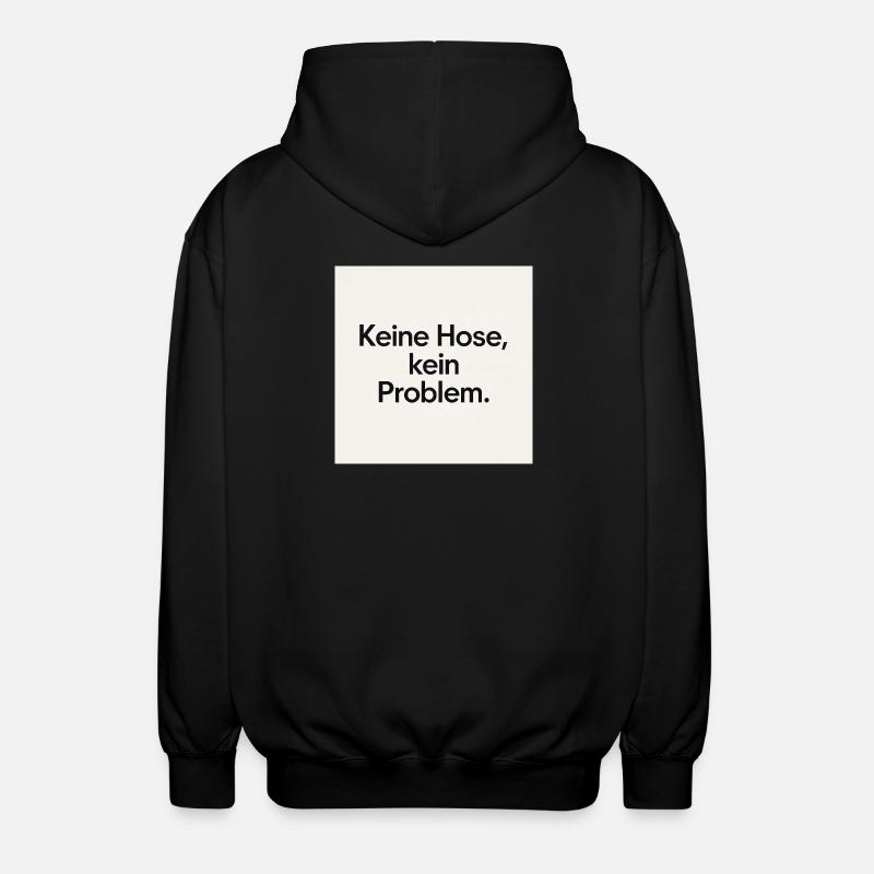 JensJensen - Unisex Kapuzenjacke - Schwarz