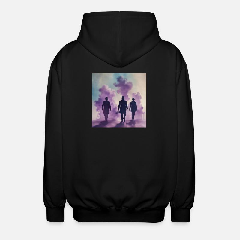 Meine dunkle Seite - Unisex Kapuzenjacke - Schwarz
