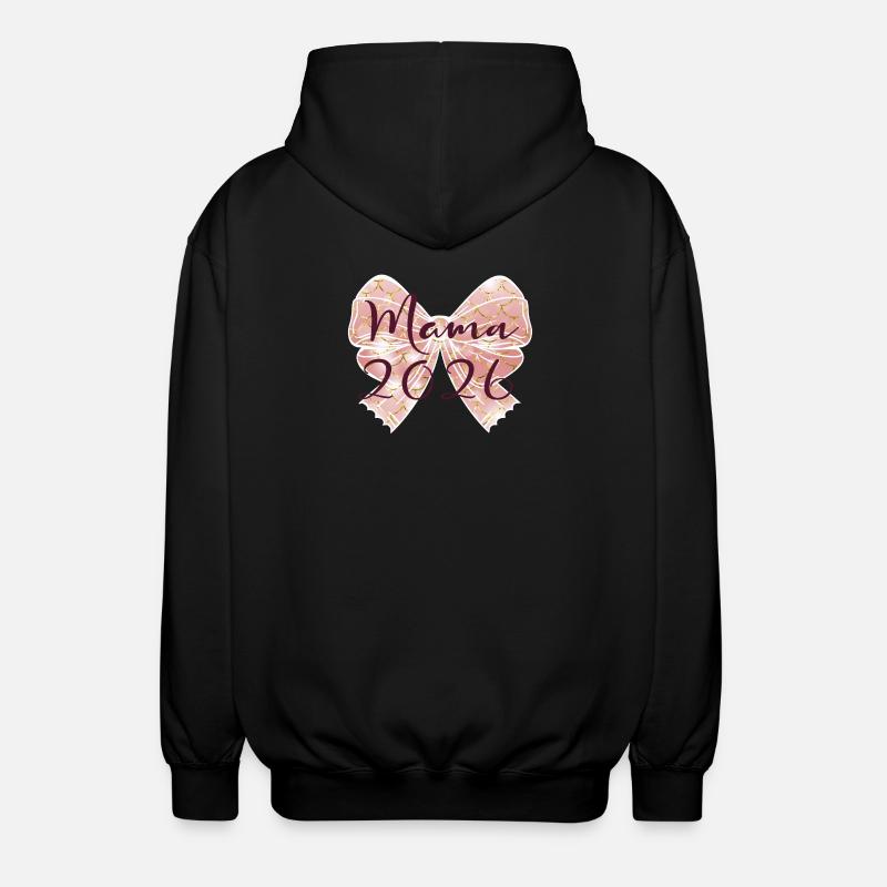 Coquette Mama 2026 - Unisex Kapuzenjacke - Schwarz