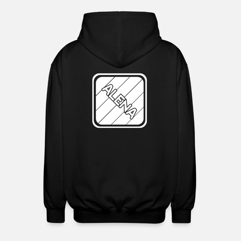 Alena - Veste à capuche unisexe - noir