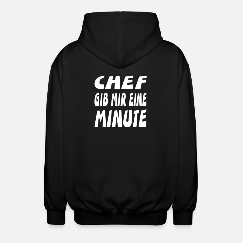 Chef - Unisex Kapuzenjacke - Schwarz