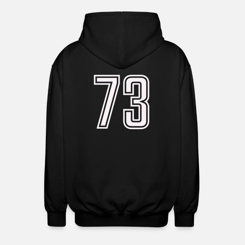 73 - Unisex Kapuzenjacke - Schwarz