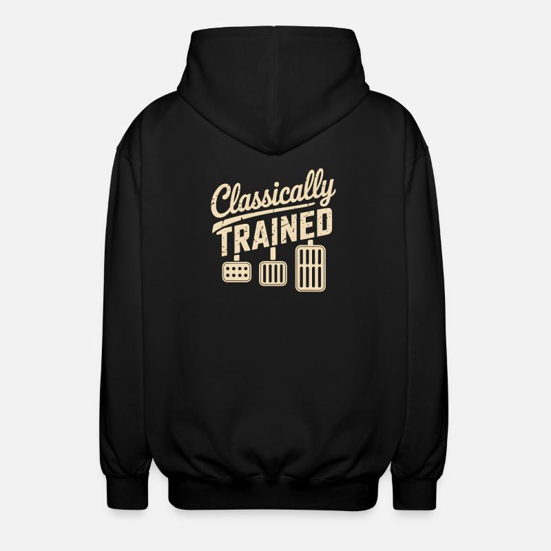 Boîte manuelle automatique classique - Veste à capuche unisexe - noir