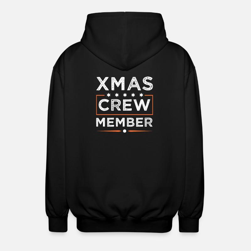 Équipage de Noël - Veste à capuche unisexe - noir