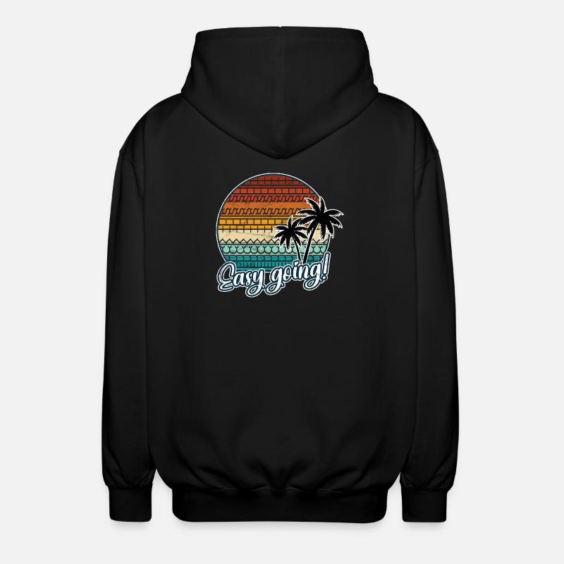 FUCK THIS SHIT versteckte Sarkasmus Botschaft - Unisex Kapuzenjacke - Schwarz