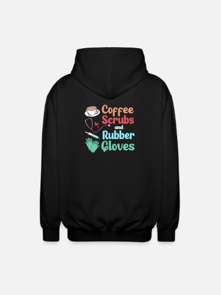 MFA Geneeskunde Geneeskunde Koffie - Uniseks zip hoodie - zwart
