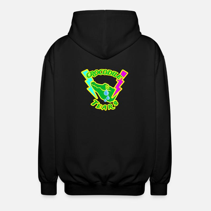 Larmes De Crocodile - Veste à capuche unisexe - noir