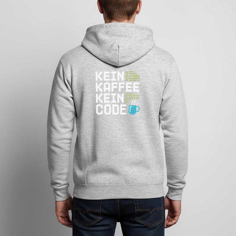 No Coffee No Code Programmer Computer Scientist Unisex Hooded Jacket