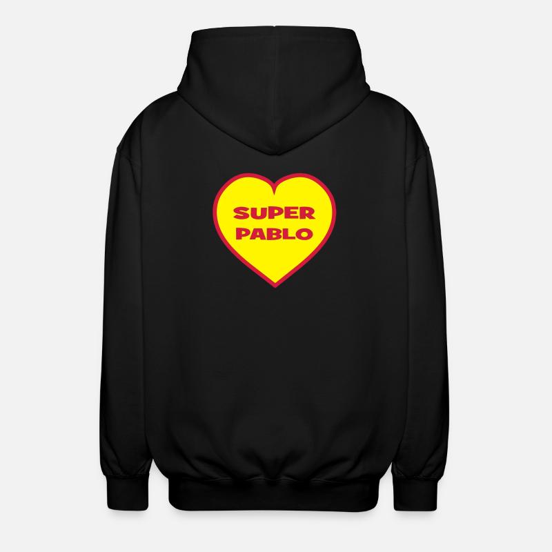 Super Pablo - Veste à capuche unisexe - noir