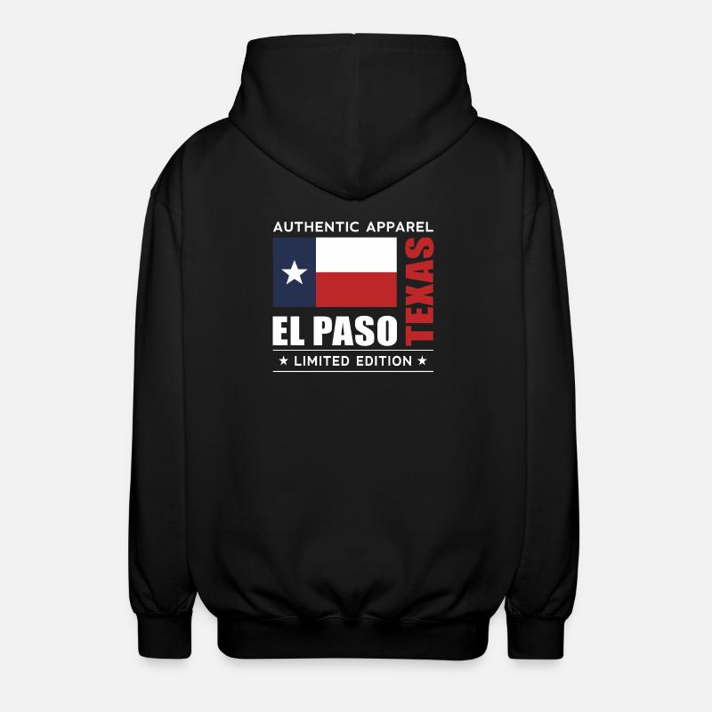 El Paso - Veste à capuche unisexe - noir