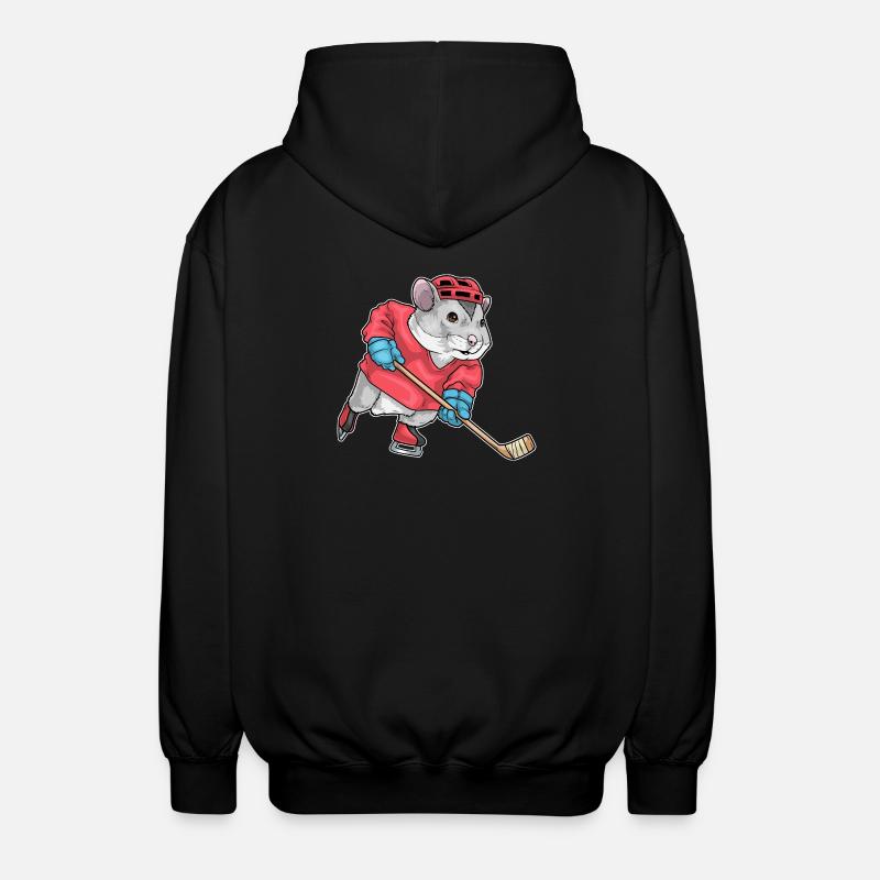 Hamster - Veste à capuche unisexe - noir