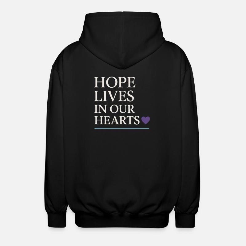 Suicide Loss Remembrance Walk Suicide - Unisex Kapuzenjacke - Schwarz