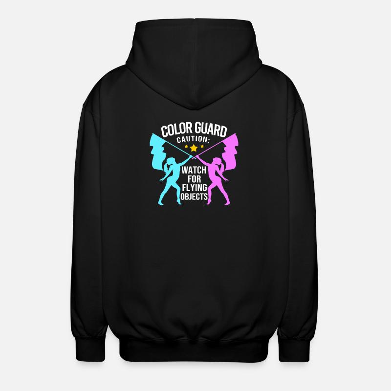 Carnival Flagwaving Flag-waving Carnival - Unisex Hooded Jacket - black