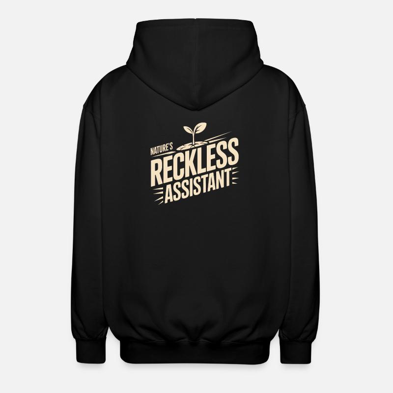 L’assistant imprudent de la nature - Veste à capuche unisexe - noir