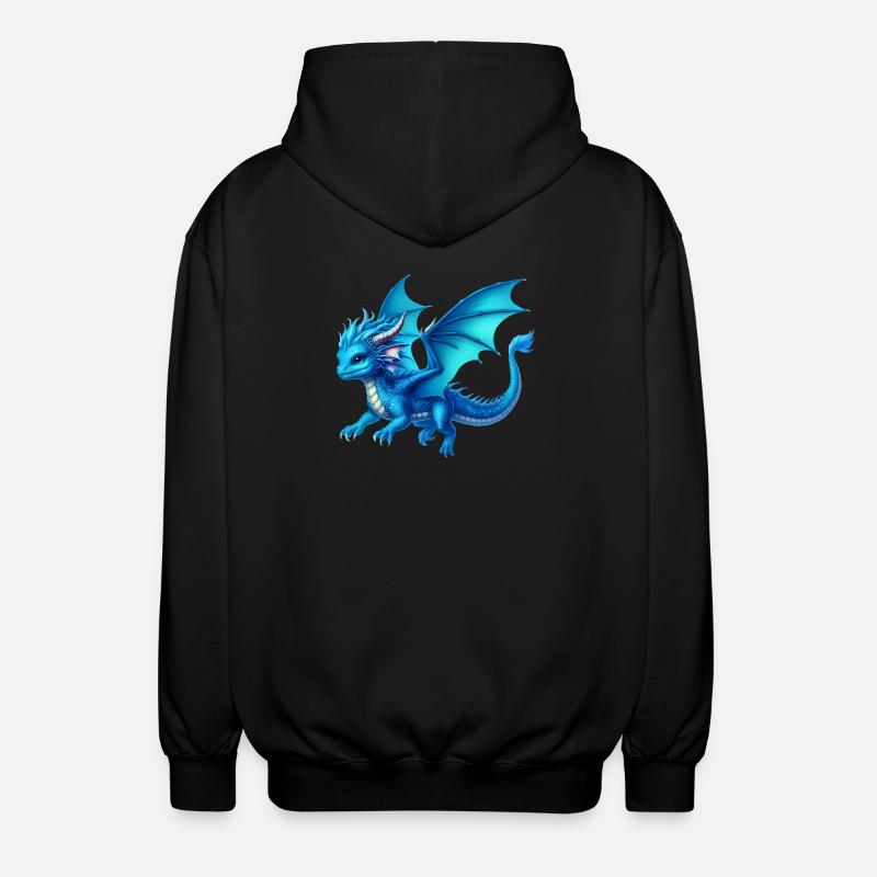 Dragon - Veste à capuche unisexe - noir