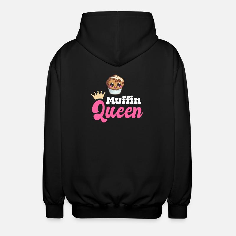 Muffin Baking Baker - Veste à capuche unisexe - noir