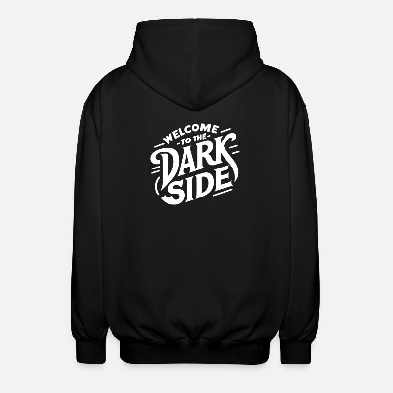 The Dark Side (dark) - Unisex Hooded Jacket - black
