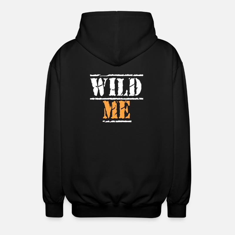 Citation de WILD ME - Veste à capuche unisexe - noir