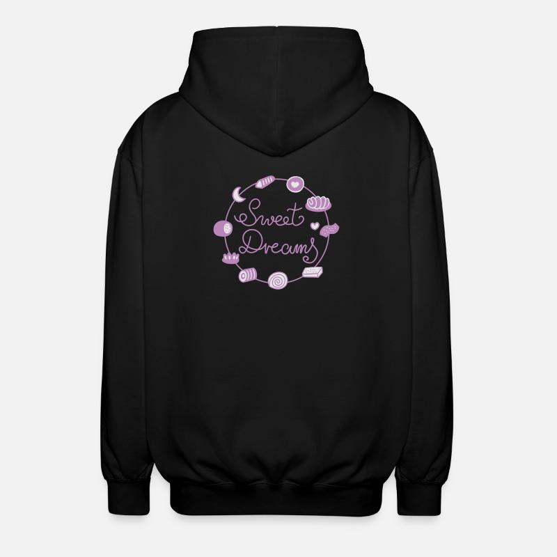 Faites de beaux rêves - Veste à capuche unisexe - noir