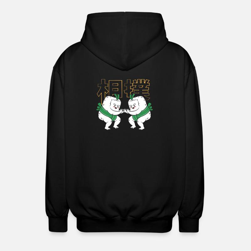 Sumo - Unisex Kapuzenjacke - Schwarz