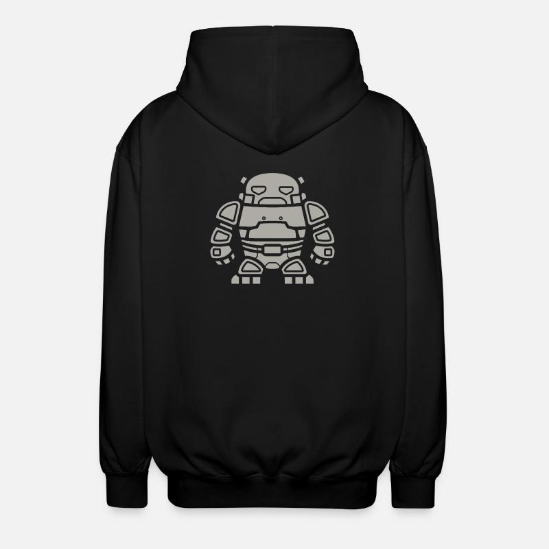 golem - Veste à capuche unisexe - noir
