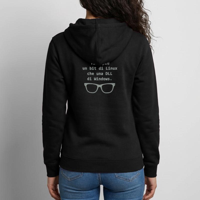 Linux Veste à capuche unisexe