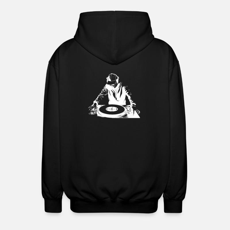 Dj Sketch - Veste à capuche unisexe - noir