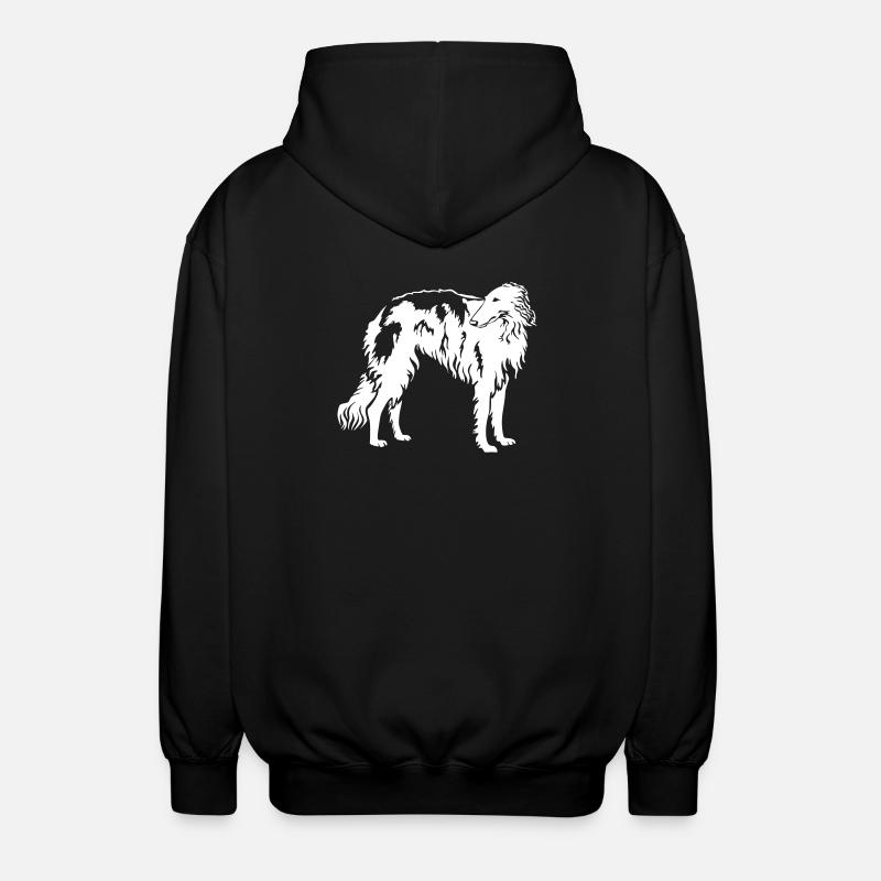 Barsoi "Black Edition" - Unisex Kapuzenjacke - Schwarz