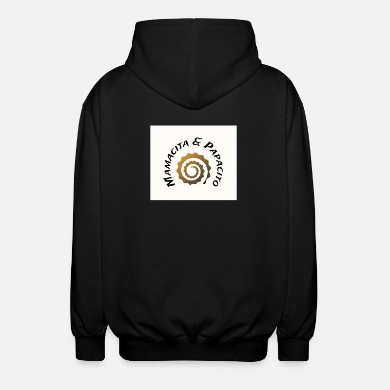 M&P-Logo - Unisex Kapuzenjacke - Schwarz