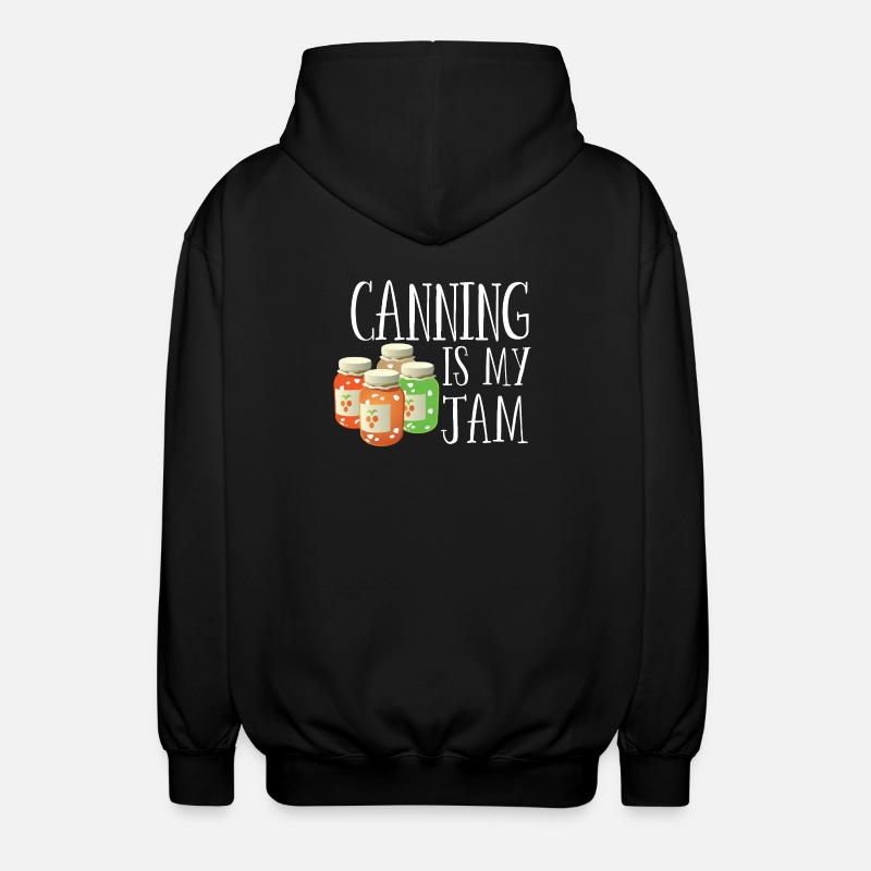 Einkochen ist mein Ding - Unisex Kapuzenjacke - Schwarz