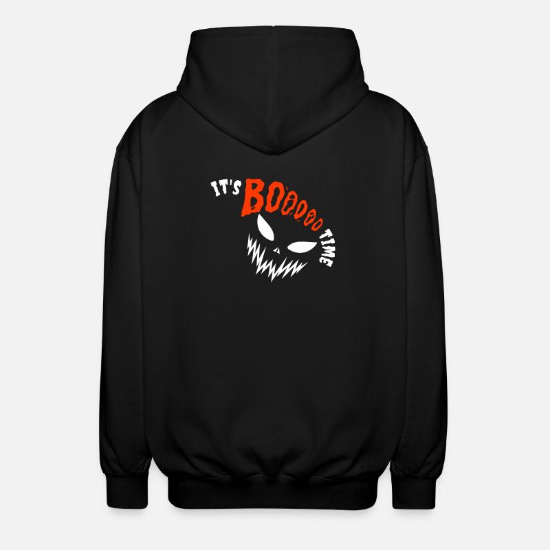 It's Booooo Time, Halloween - Veste à capuche unisexe - noir