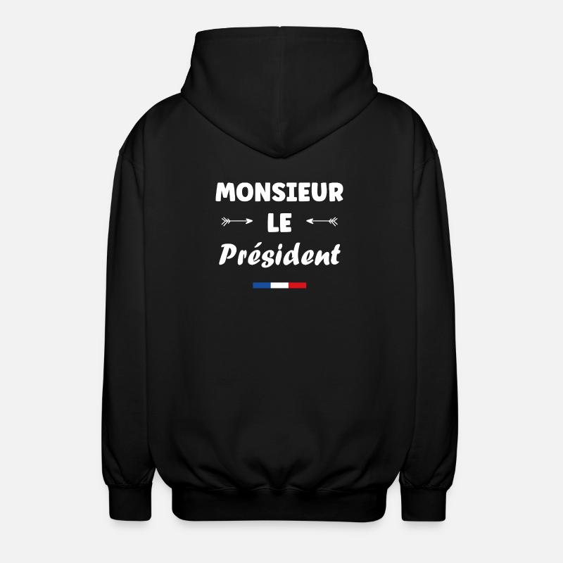 Präsident - Unisex Kapuzenjacke - Schwarz