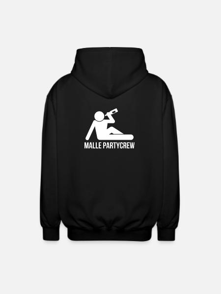 Malle Party Crew - Unisex Hooded Jacket - black