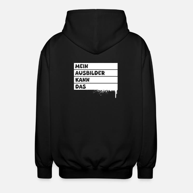 Ausbilder - Unisex Kapuzenjacke - Schwarz