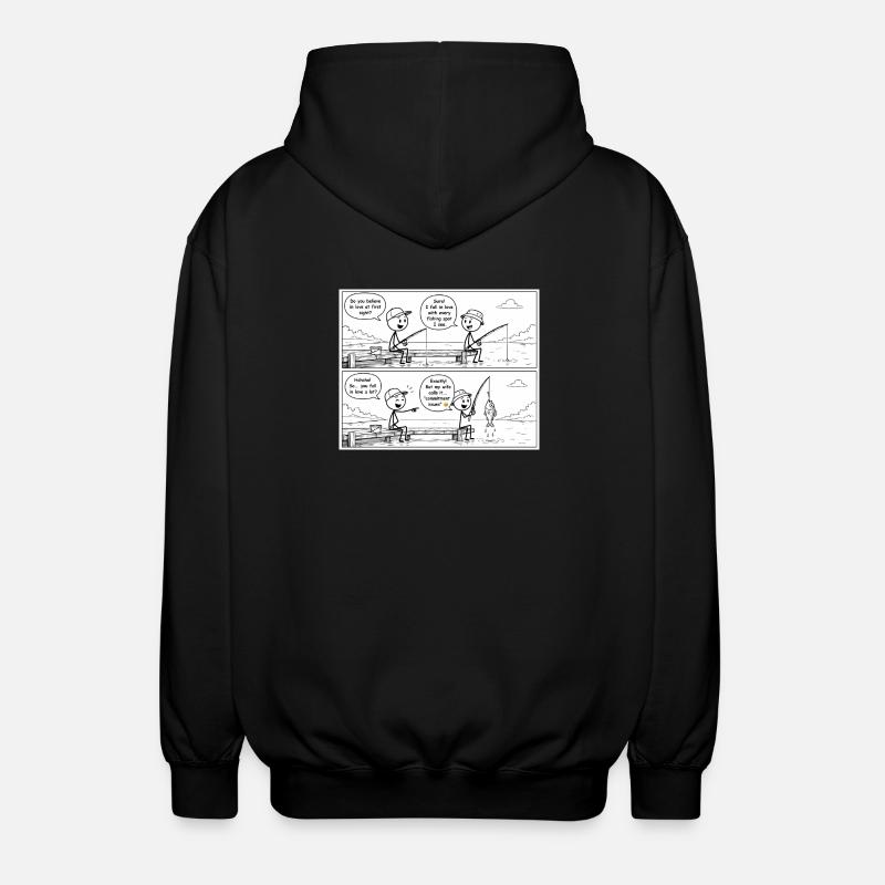 Accros à l’engagement - Veste à capuche unisexe - noir