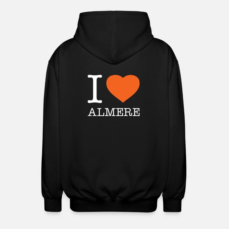 J’adore Almere - Veste à capuche unisexe - noir