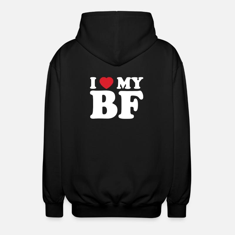 I Heart My BE Tee - Veste à capuche unisexe - noir